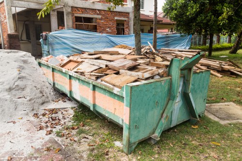 Residential furniture being cleared from a Mortlake home