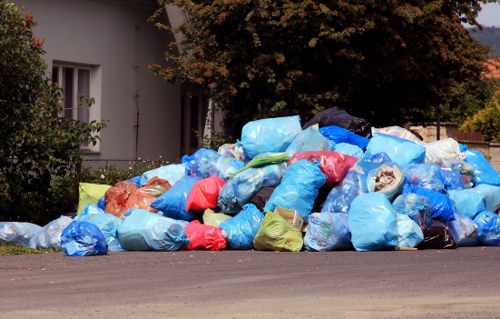 Green waste collection in Mortlake