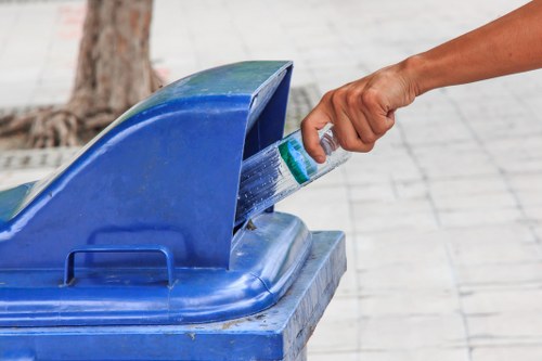 Different types of builders waste materials