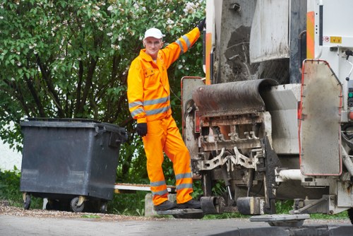 Organized clearance process in a Mortlake property