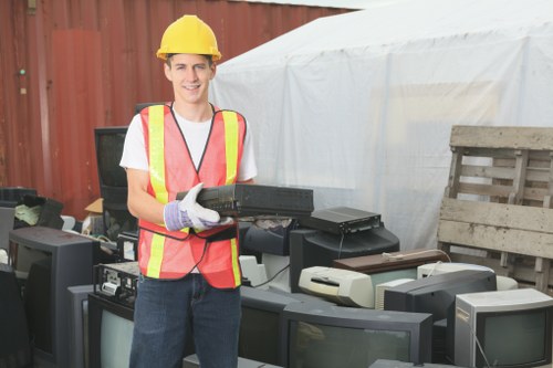 Business waste removal services in Mortlake