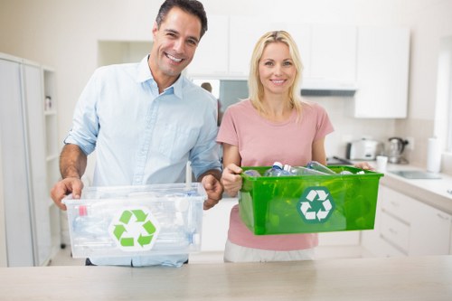 Recycling and disposal during house clearance